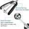 Cookie Scoop Set, Include 1 Tbsp/2 Tbsp/3 Tbsp, Cookie Dough Scoop, Cookie Scoops for Baking Set of 3, 18/8 Stainless Steel, Good Grip, Non-Slip, For Cookies Cupcake Muffin Ice Cream waffle